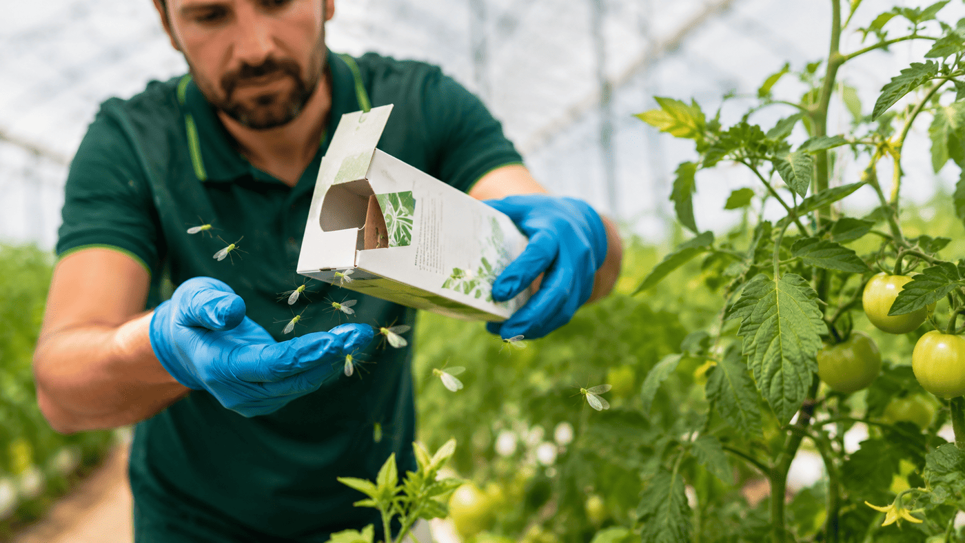 Guía completa de control biológico en cultivos hortícolas