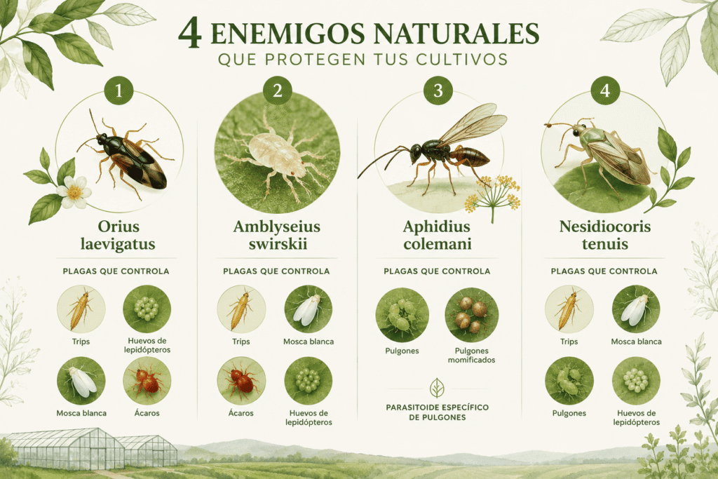 control biológico en cultivos hortícolas info